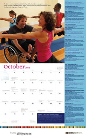 diversity calendar page sample
