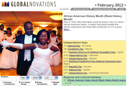 diversity calendar list view