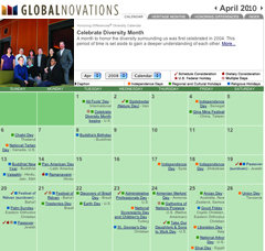 online calendar month view