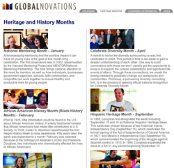 diversity calendar heritage month info