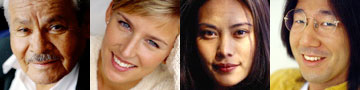 Diverse people, the faces of diversity and inclusion
